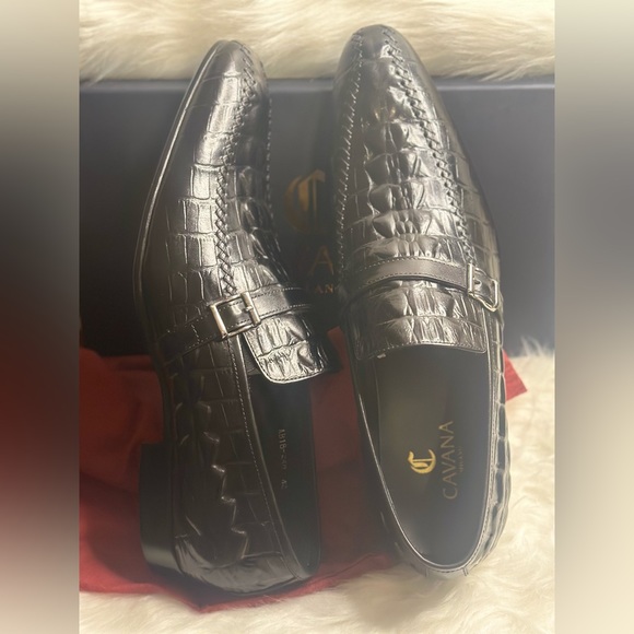 Men’s Leather Slip On Loafers Dress Shoe. US Size 8.5. EU SIZE 42 - Picture 6 of 10